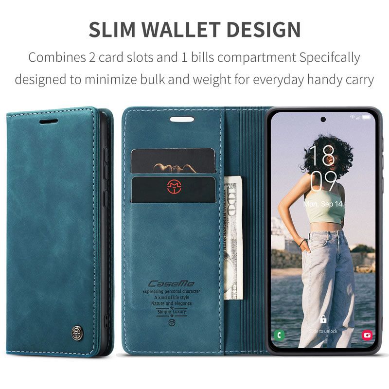 Caseme Flip Cover For Samsung A55 5G
