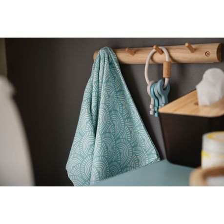JenJen's Bamboo & Swaddle Blanket - Circles - Quikstix