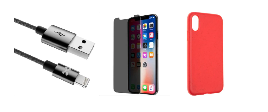 iPhone XR Cover and Tempered Glass