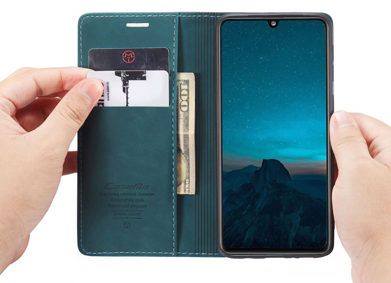 CaseMe Samsung A31 Flip Wallet Case