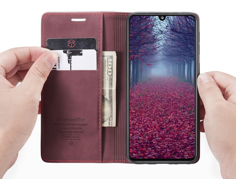 CaseMe Samsung A31 Flip Wallet Case
