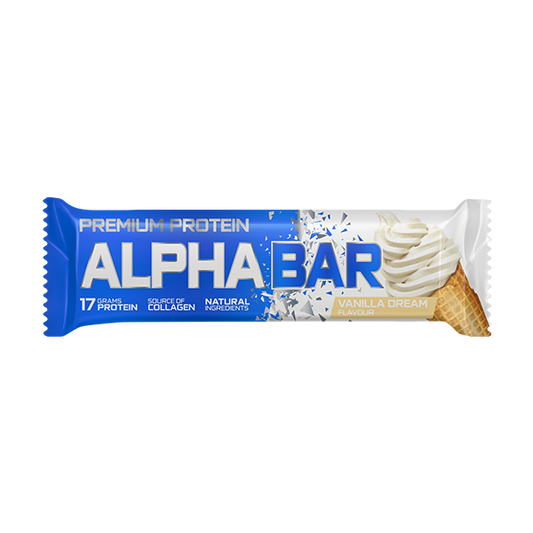 Alpha Sports Nutrition Vanilla Cream Crunch Protein Bar