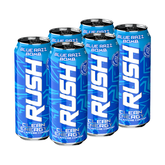 Rush Energy Drink Blue Razz