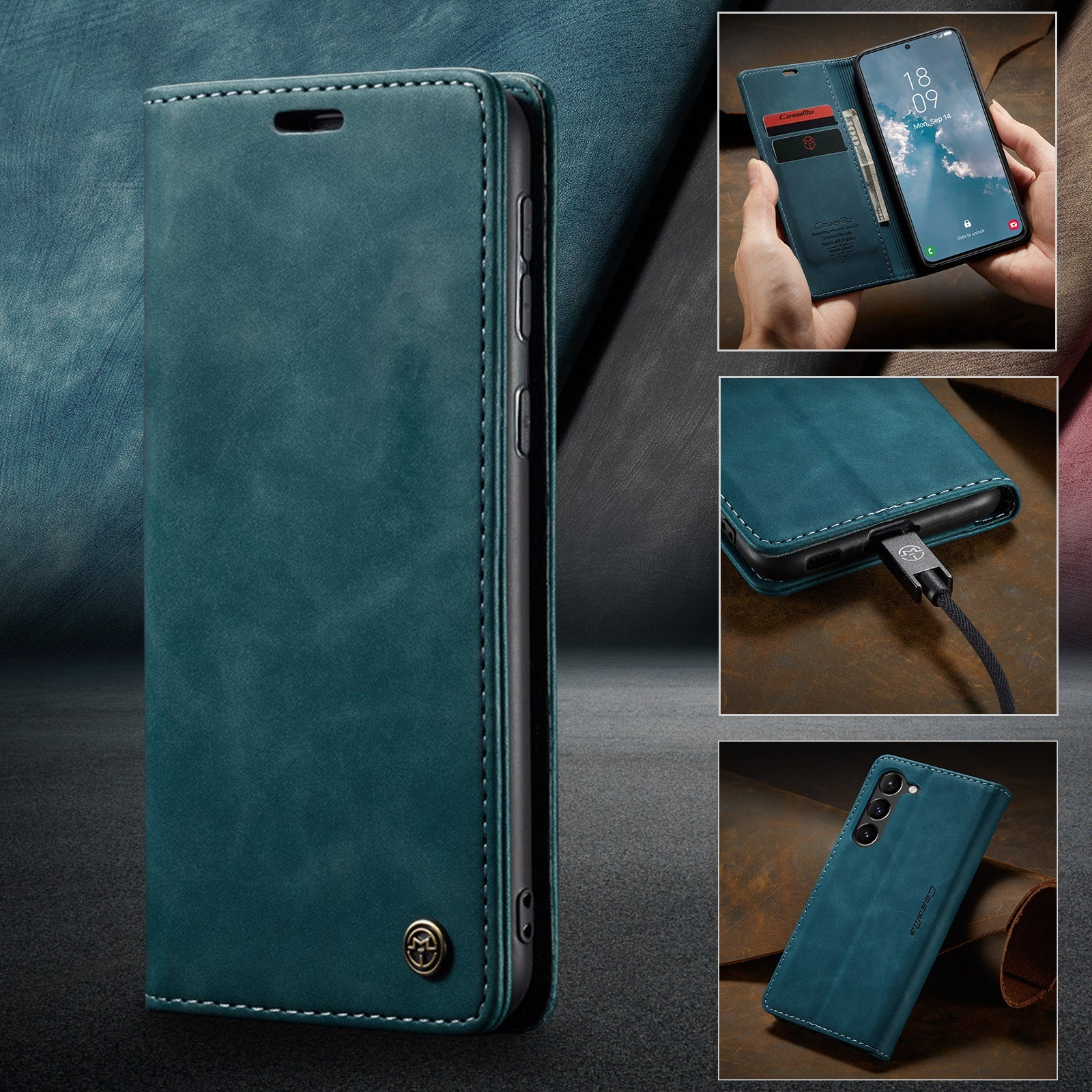 CaseMe Flip Wallet For Your Samsung S23