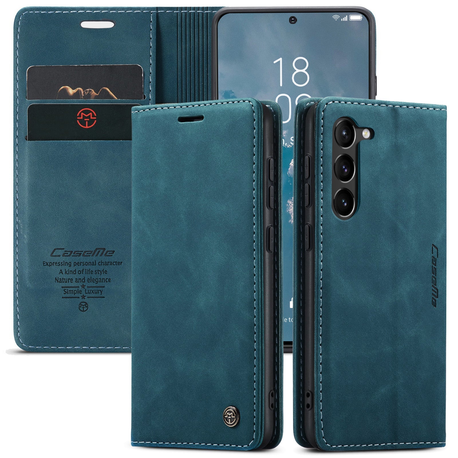 CaseMe Flip Wallet For Your Samsung S23