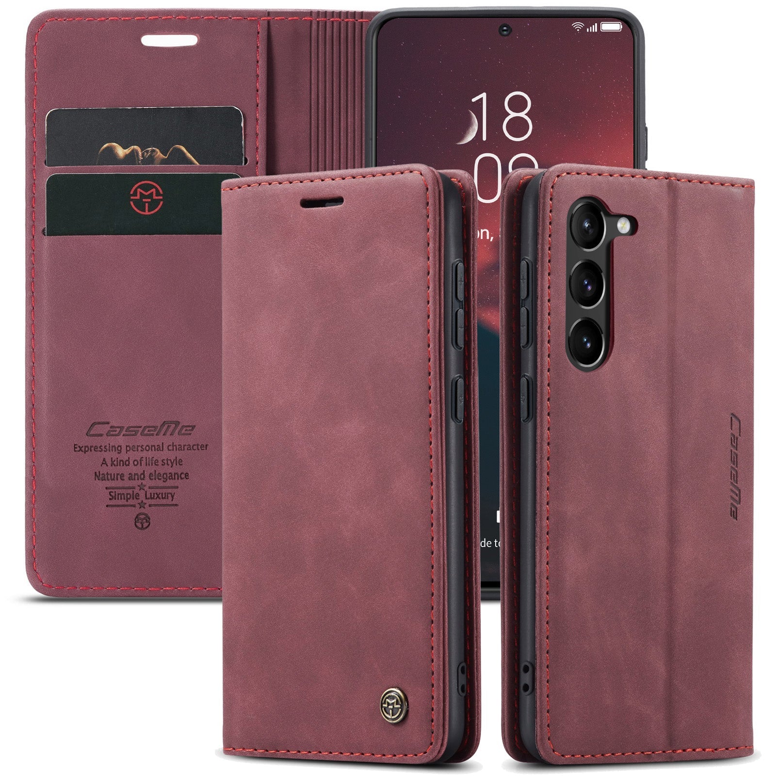 CaseMe Flip Wallet For Your Samsung S23