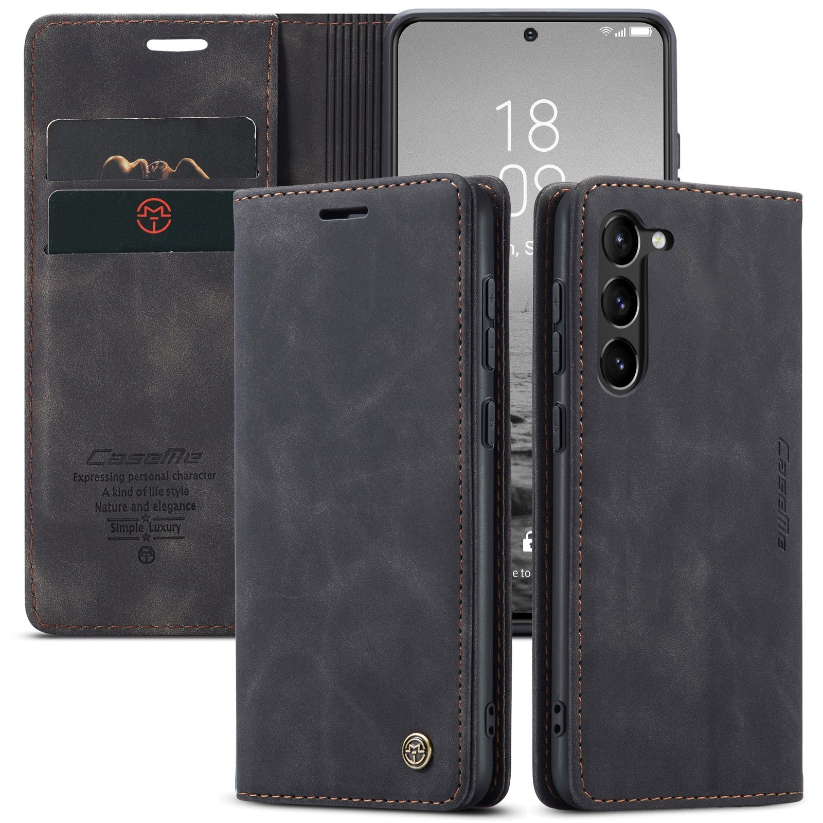 CaseMe Flip Wallet For Your Samsung S23