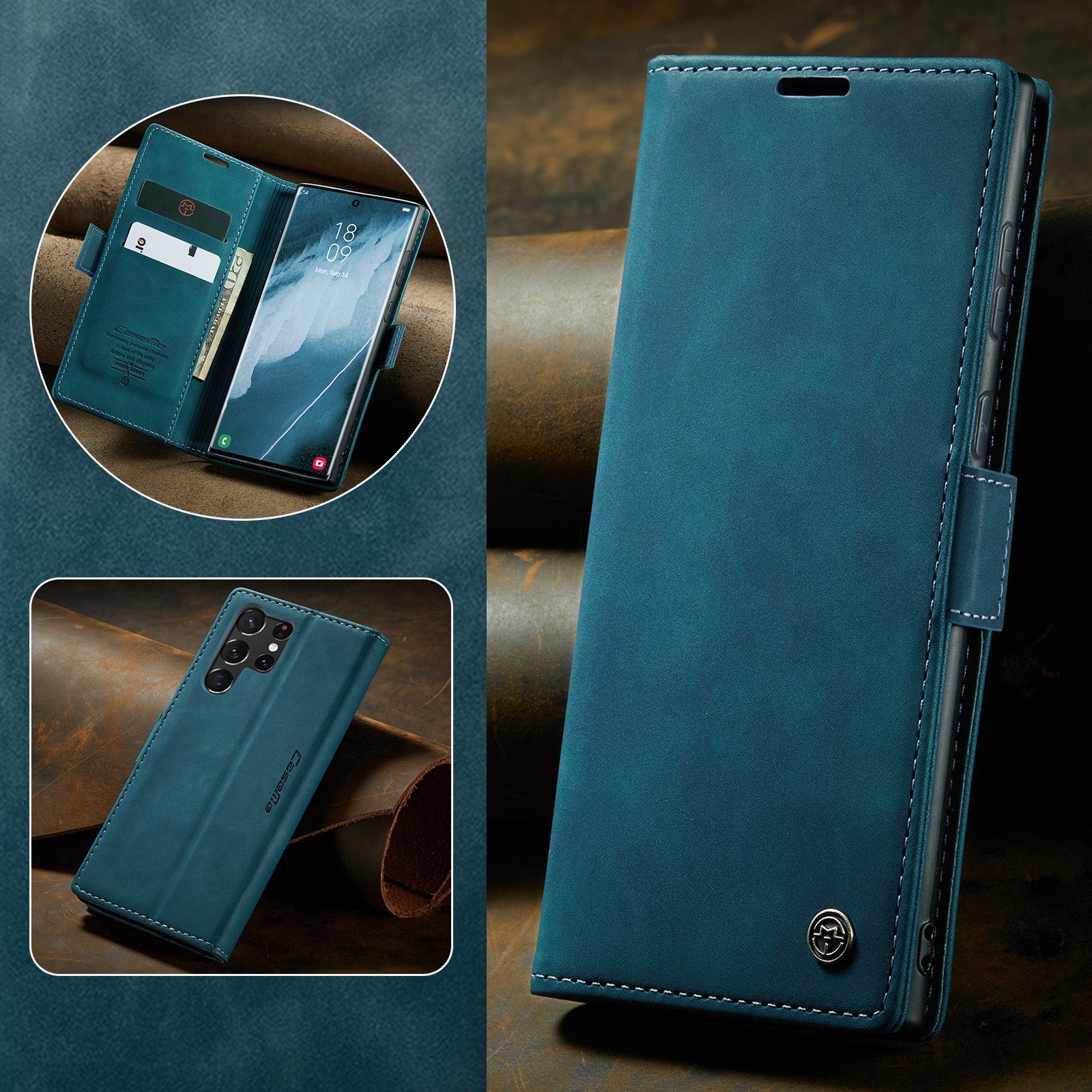 CaseMe Flip Wallet For Your Samsung S23 Ultra