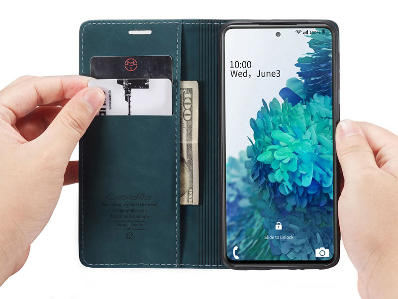 CaseMe Samsung S20 FE Flip Wallet Case