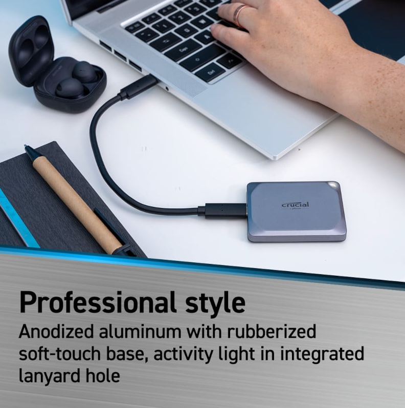 Crucial X9 Pro 4TB Type-C Portable SSD