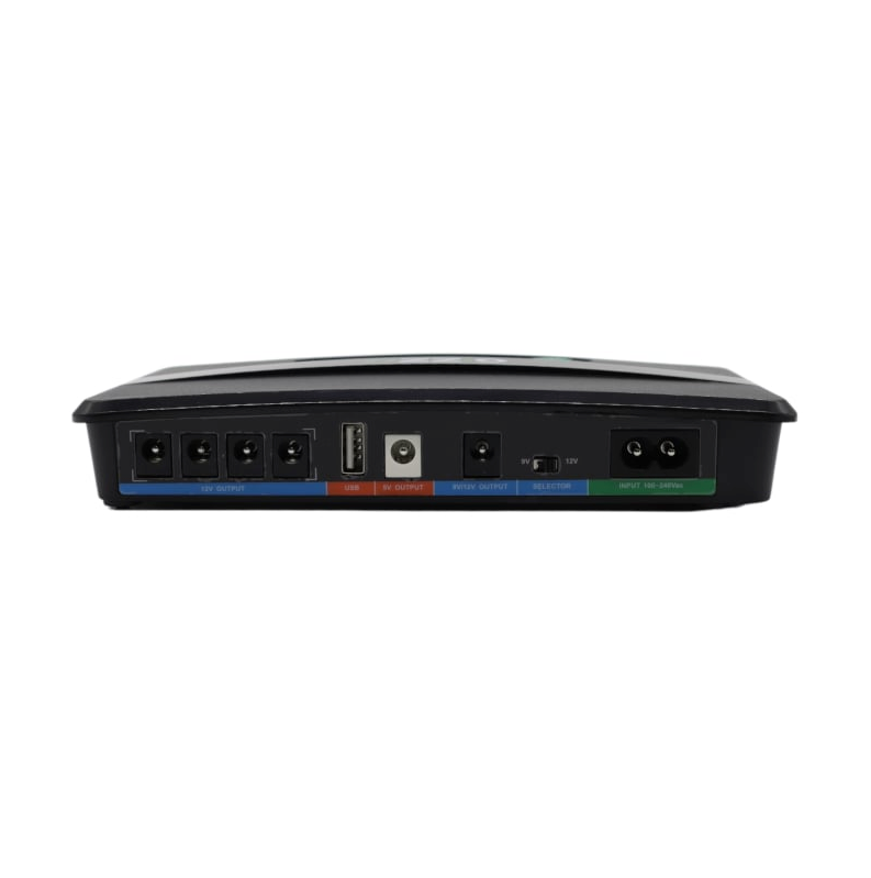 GIZZU 30W 32Wh 8800mAh Mini DC UPS Lithium – Black