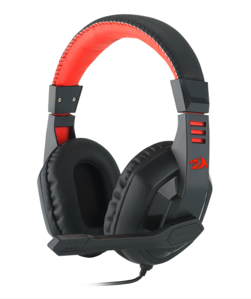 Redragon Over Ear ARES Aux Gaming Headset – Black
