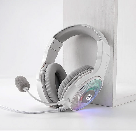 Redragon Over Ear Pandora Gaming Headset – White
