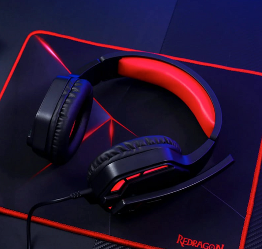 Redragon Over Ear Themis Aux Gaming Headset – Black