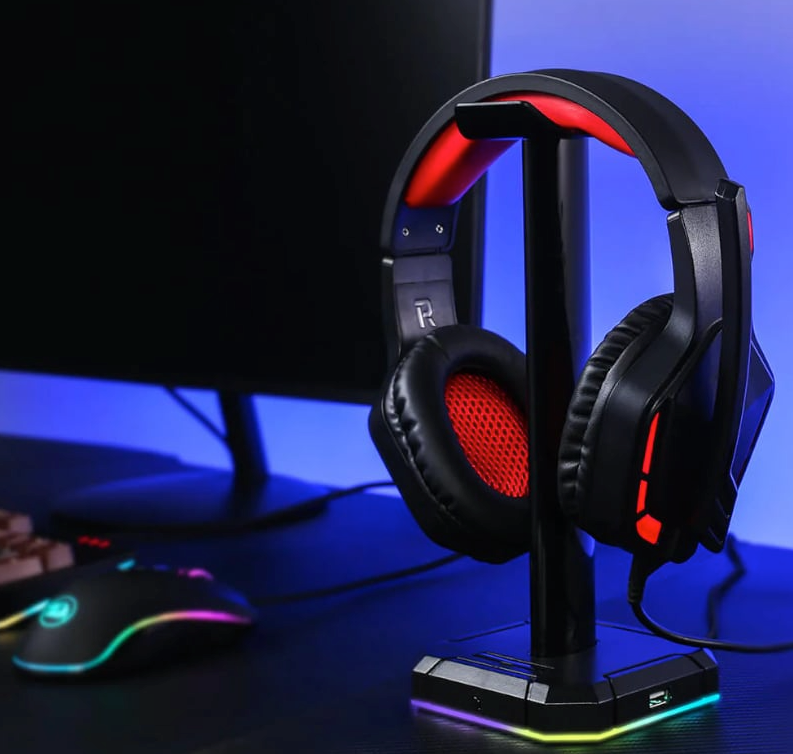 Redragon Over Ear Themis Aux Gaming Headset – Black