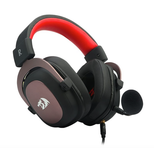 Redragon Over Ear Zeus 2 USB Wired Gaming Headset – Black