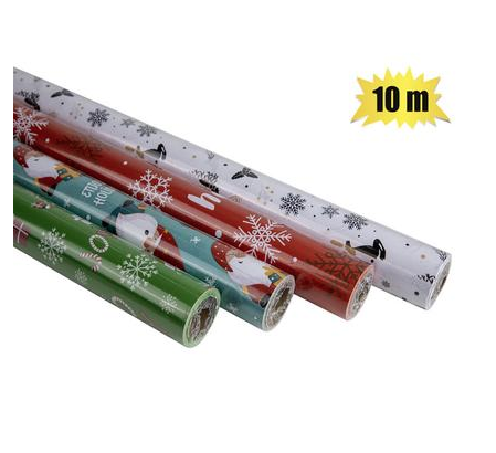 Variety Christmas Wrapping Paper 10m x700mm