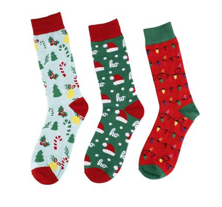 Christmas Socks - Pack of 3