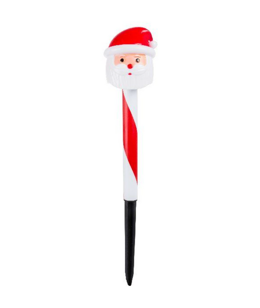 Santa solar garden light