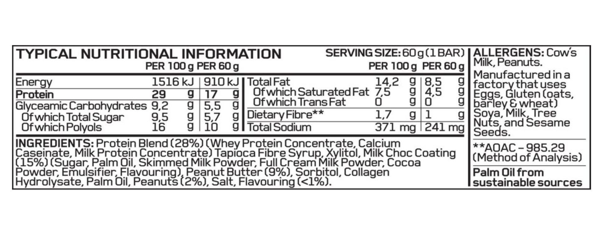 Alpha Sports Nutrition Protein Bars