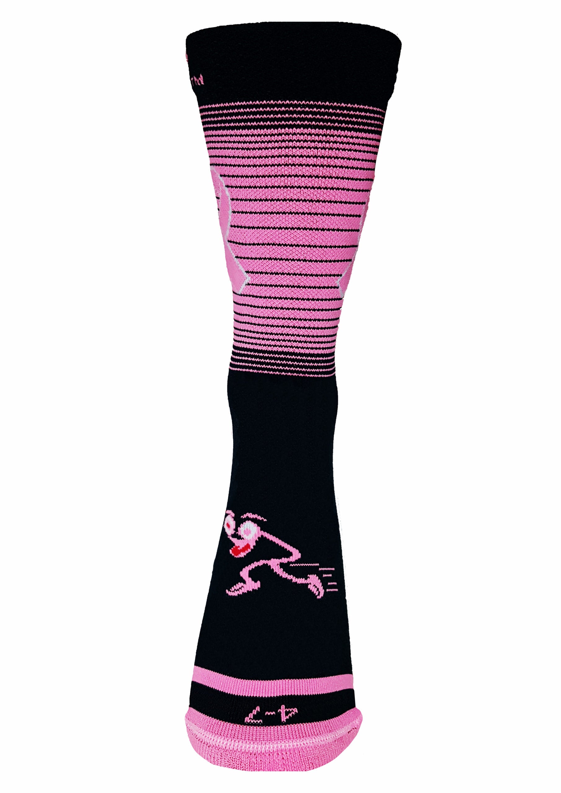 Stikee Cancer Sock - Pink and Black - Quikstix