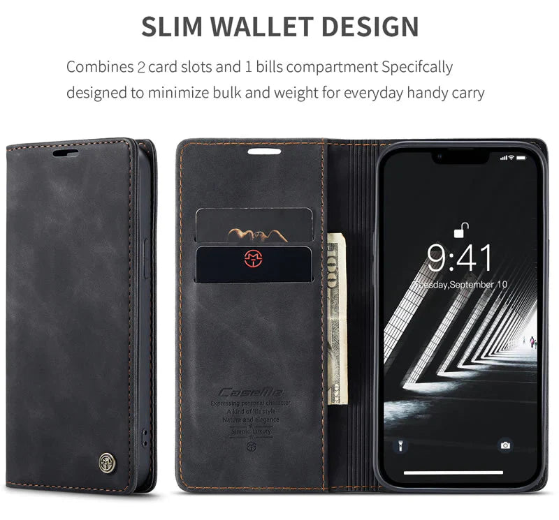 CaseMe iPhone 14 Plus Flip Wallet