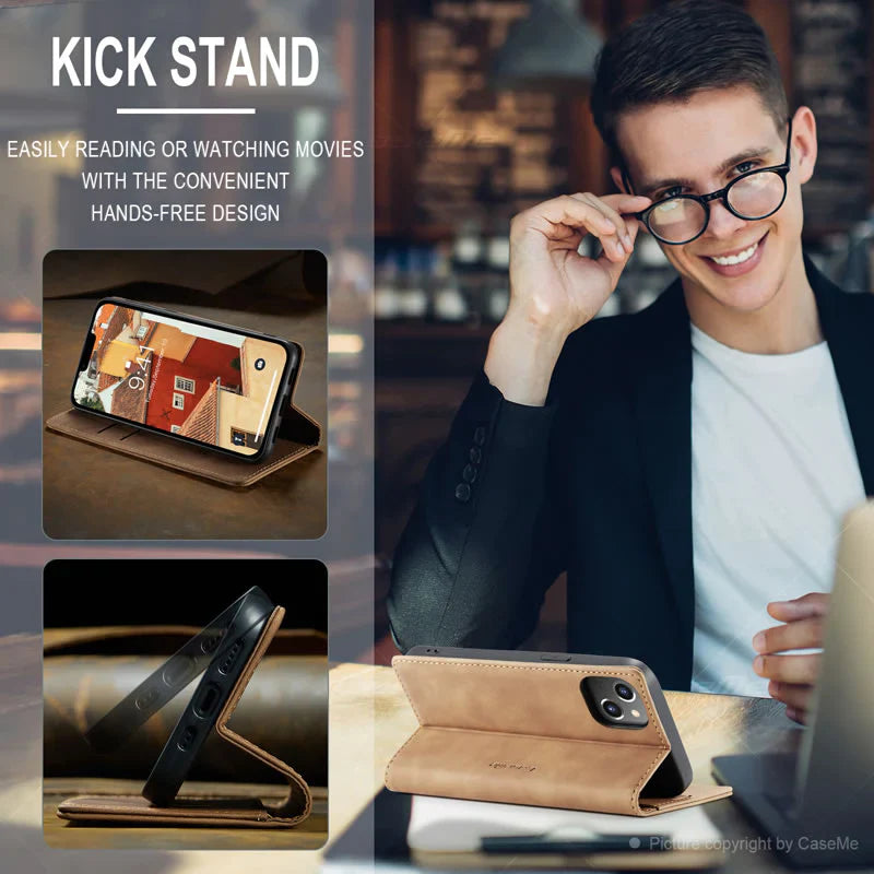CaseMe iPhone 14 Plus Flip Wallet