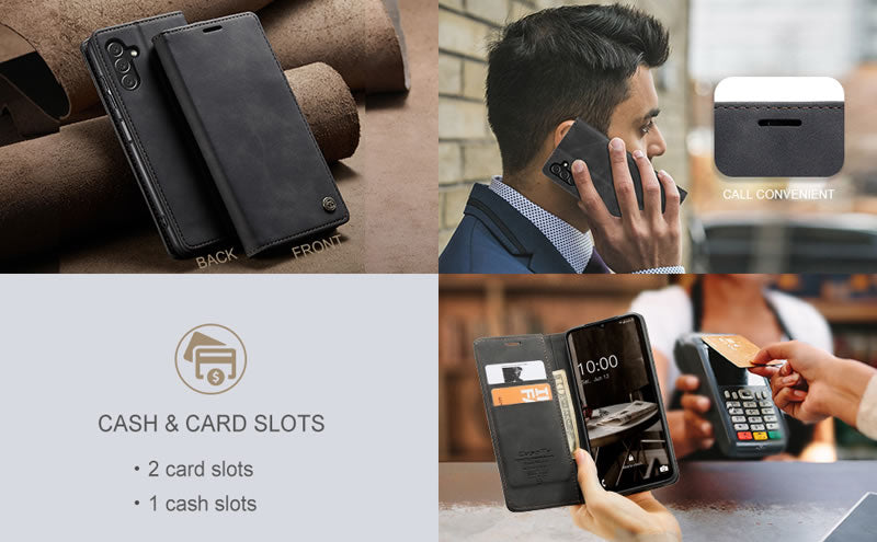 CaseMe Samsung A13 5G Flip Wallet Case