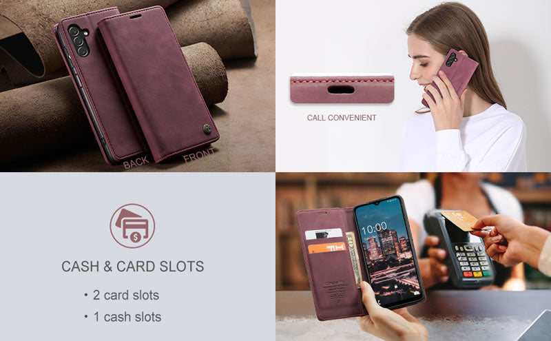 CaseMe Samsung A13 5G Flip Wallet Case