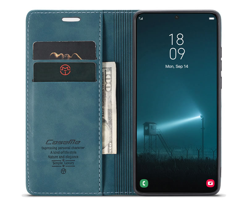 CaseMe Samsung Galaxy S22 Flip Wallet Case