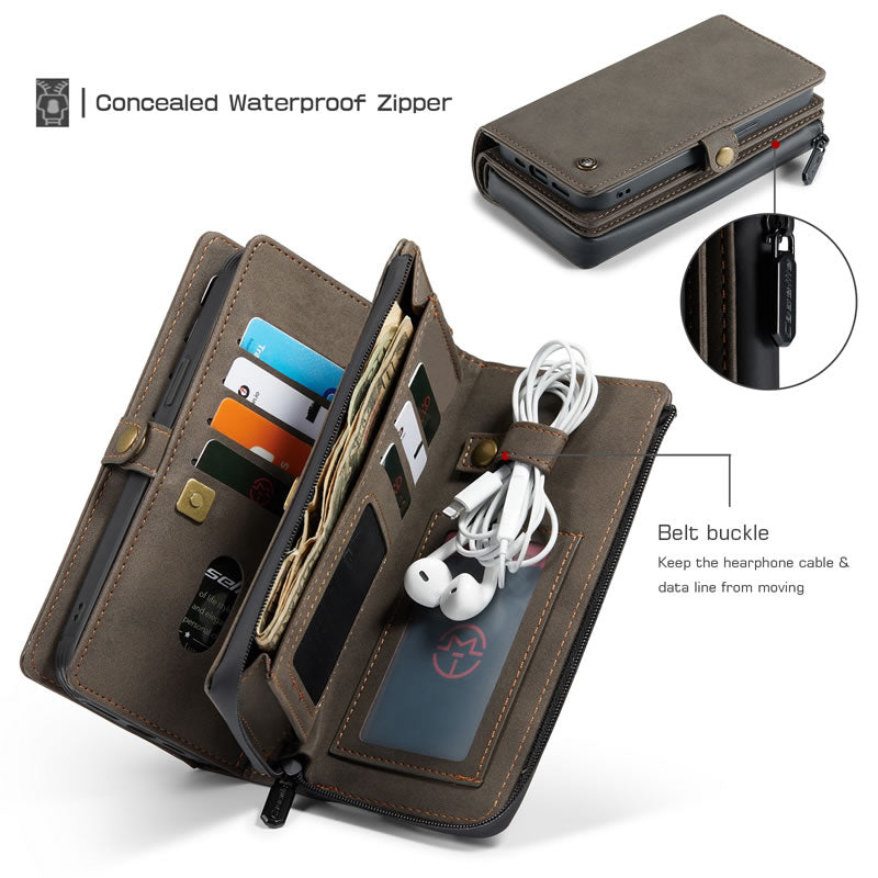 CaseMe iPhone 13 Premium Wallet Flip Case